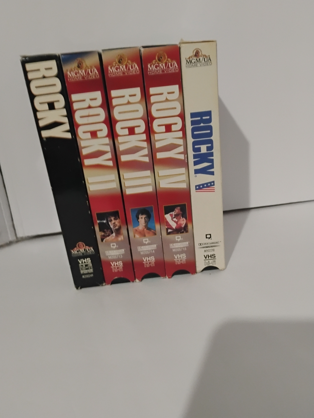Rocky VHS Box Set - - Black, Red, White